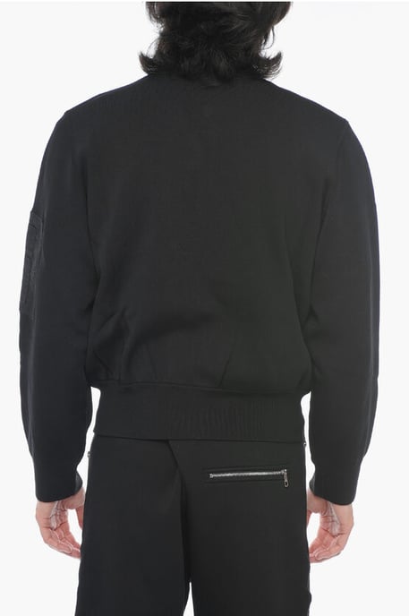 Omkeerbare baggy fit sweatshirt in zwart - Image 2