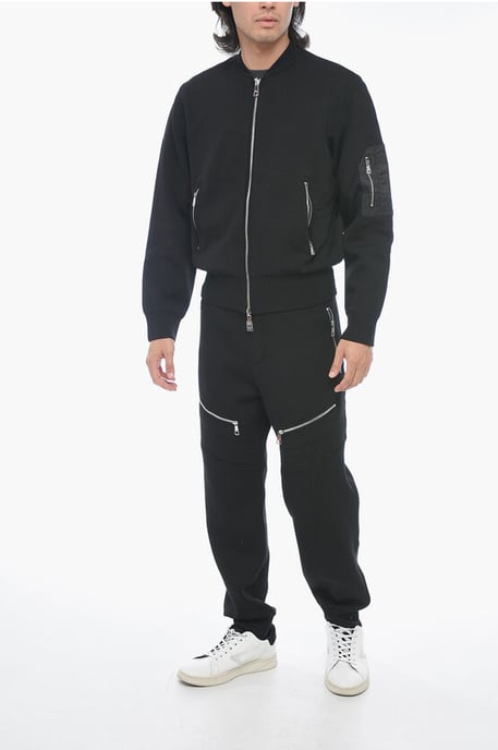 Omkeerbare baggy fit sweatshirt in zwart - Image 4