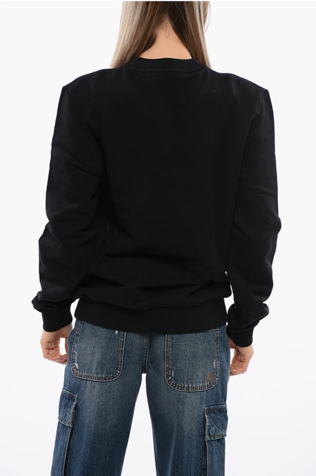 JOSOIN Over Sweatshirt met Contrasterende Print in Zwart - Image 2