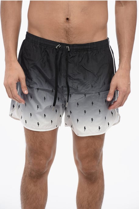ZEEFDRUK ALL-OVER BOLT ZWEMSHORTS - Image 1