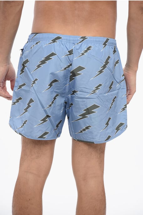 ALL-OVER RAIN BOLTS ZWEMSHORTS - Image 2