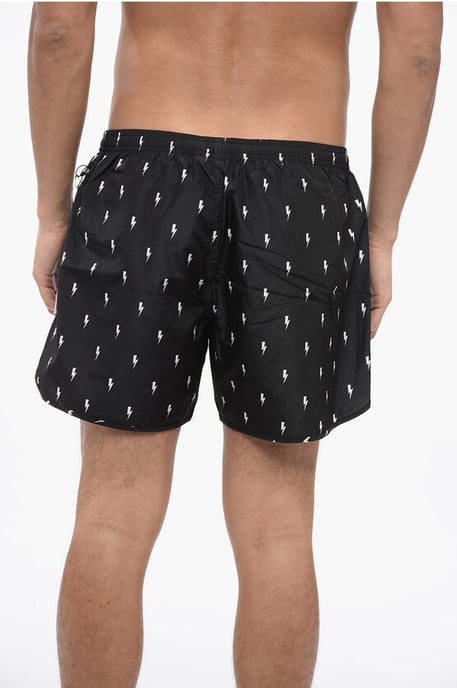 ALL-OVER MICRO BOLTS ZWEMSHORTS - Image 2