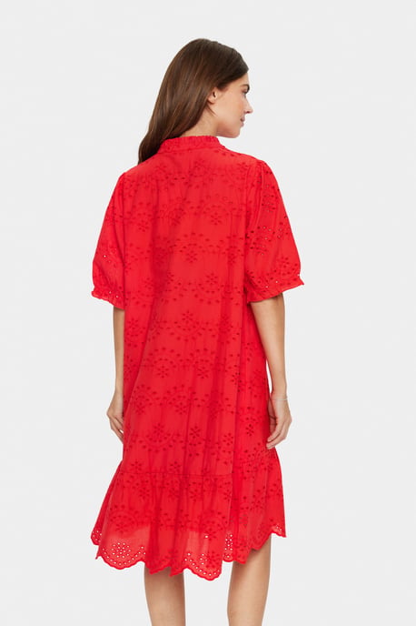 Jurk Regular fit red - Image 3