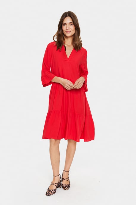 Jurk Casual fit red - Image 3