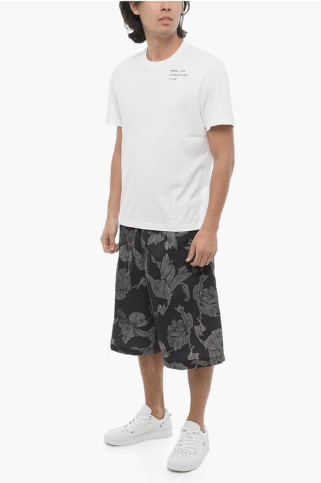 Slim Fit MENS MET EEN BUITENGEWONE VISIE T-shirt met ronde hals in wit - Image 4