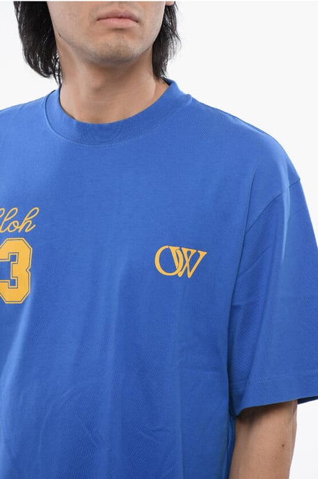 Skate-Fit 23 T-shirt met print in blauw - Image 3