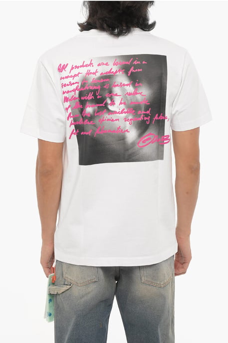 Gebroken wit Tornado-type slim-fit wit T-shirt - Image 2