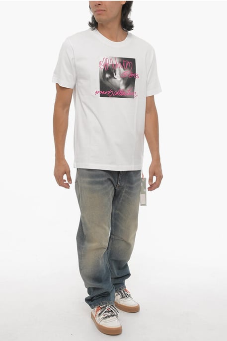 Gebroken wit Tornado-type slim-fit wit T-shirt - Image 4