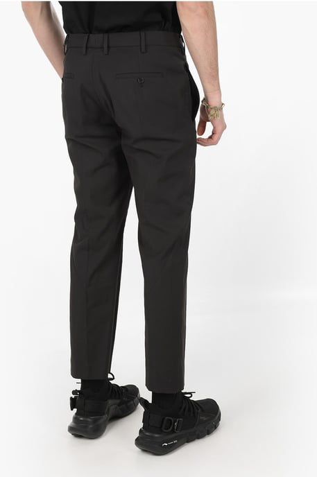 4-pocket broek met riemlus en slanke pasvorm in zwart - Image 2