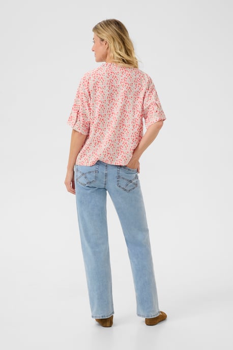 Korte mouwen shirt Baggy fit rose - Image 2
