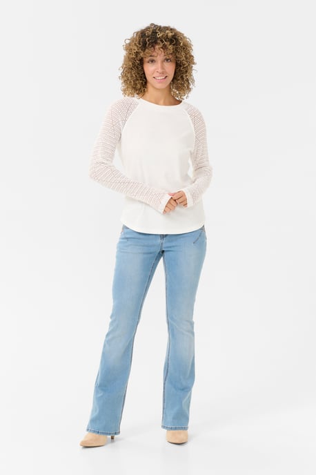 T-shirt met lange mouwen Regular fit - Image 1