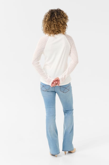 T-shirt met lange mouwen Regular fit - Image 2
