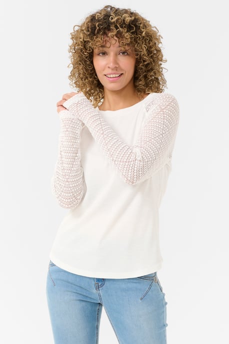 T-shirt met lange mouwen Regular fit - Image 3