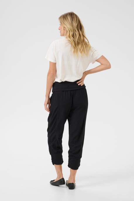 Casual broek Loose fit black - Image 2