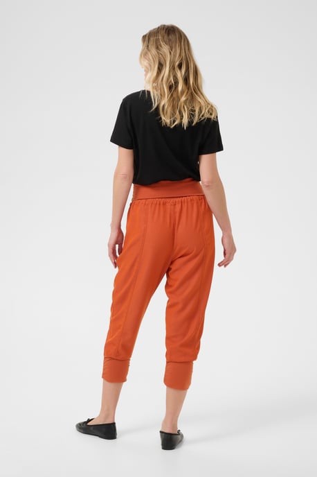 Casual broek Loose fit orange - Image 3