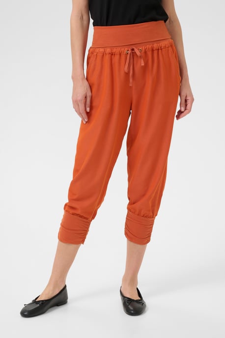 Casual broek Loose fit orange - Image 5