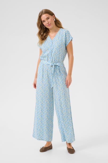 Jumpsuit Loose fit blue multi - Image 2