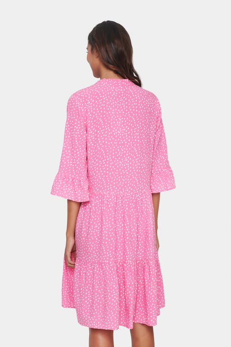 Jurk Casual fit pink white - Image 5