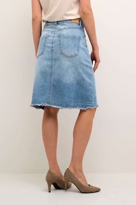 Denim rok A-shape blue - Image 4