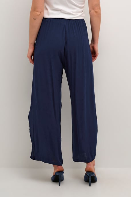 Casual broek Loose fit navy blue - Image 3