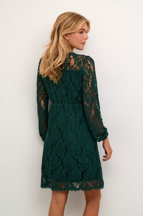 Jurk Feminine dark green - Image 3