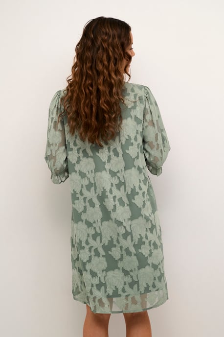 Jurk Regular fit green - Image 3