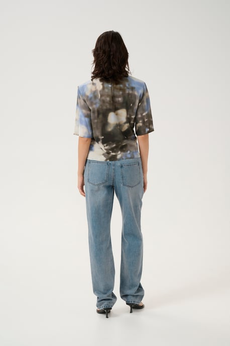 Blouse met korte mouwen Regular fit - Image 3