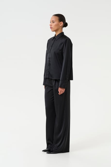 Overhemd met lang mouwen Box fit - Image 4