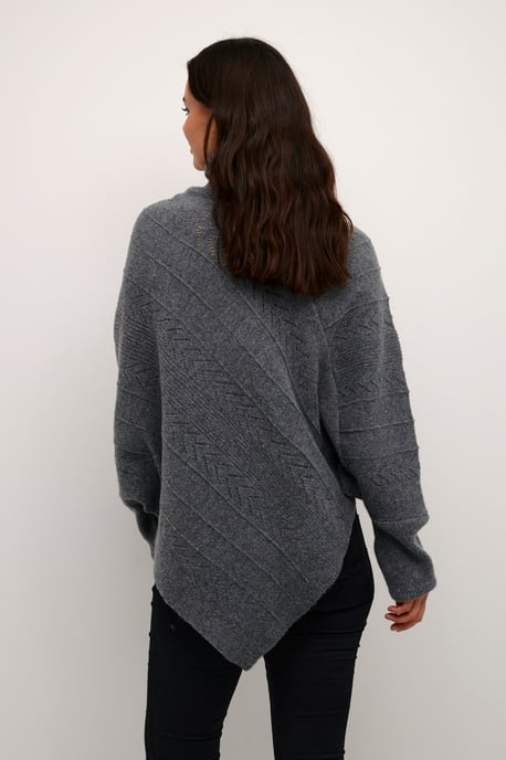 Poncho Loose fit melange - Image 3