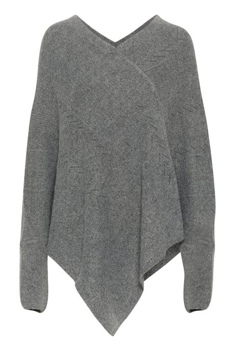 Poncho Loose fit melange - Image 4