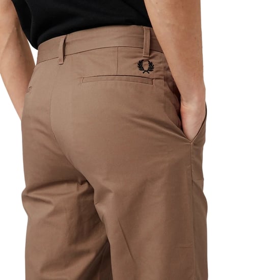 Fred Perry Classic Trouser Shaded Stone Brown Broek Heren - Image 2