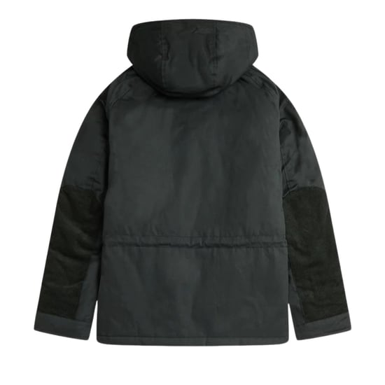 Fred Perry korte snorkel nachtgroene parka jas - Image 2