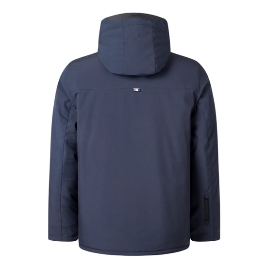 Aquascutum Active marineblauwe Shell Mid Parka-jas - Image 2
