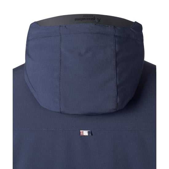 Aquascutum Active marineblauwe Shell Mid Parka-jas - Image 4