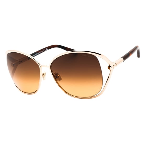 Tom Ford Marta Shiny Rose Gold Zonnebril - Image 1