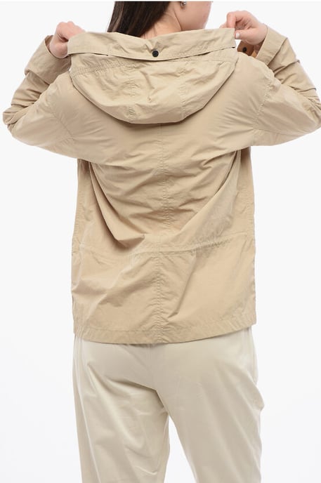 TICKSEED Windjack met capuchon in beige - Image 2