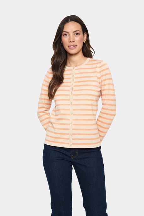 Vest Regular fit white orange - Image 2