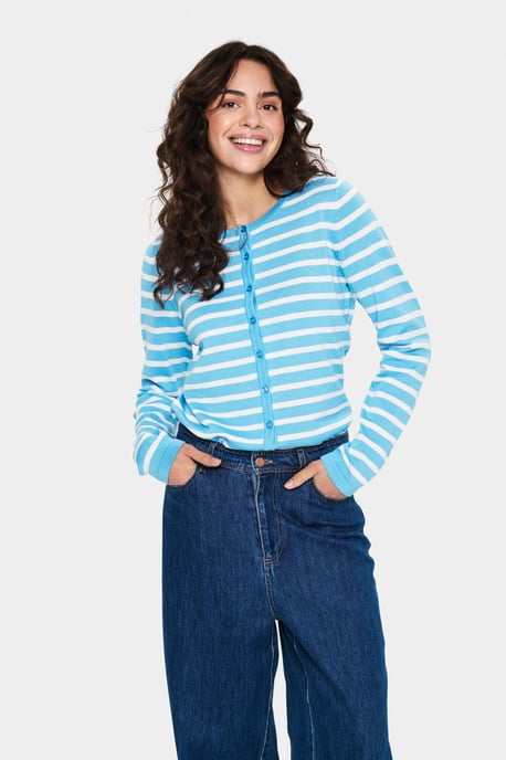 Vest Regular fit blue white - Image 2