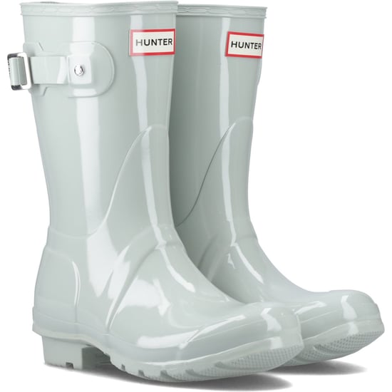 Hunter Original Short Rubberen Dameslaarzen In Zeegroen - Image 1