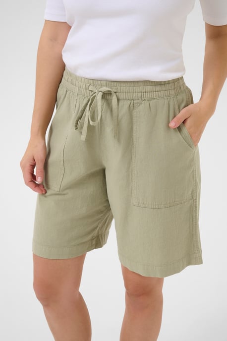 Short Casual fit green - Image 4