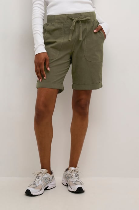 Short Regular fit green - Image 3