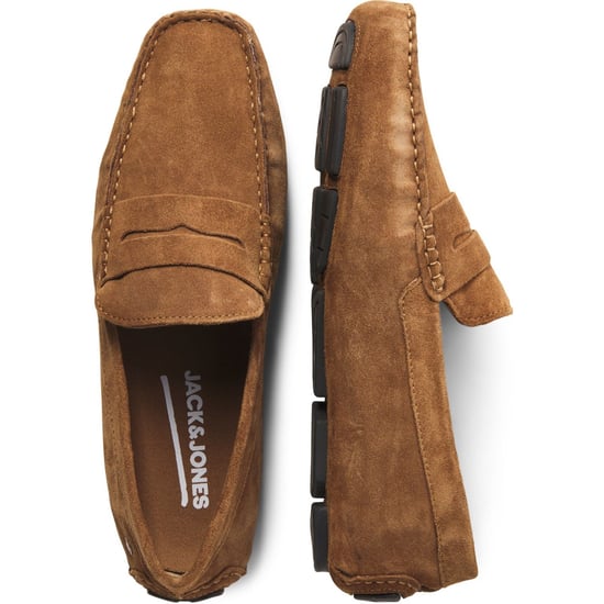 Jack & Jones Jensen Heren Suède Cognac Mocassins - Image 3