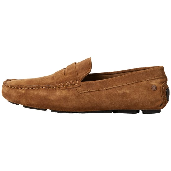 Jack & Jones Jensen Heren Suède Cognac Mocassins - Image 4