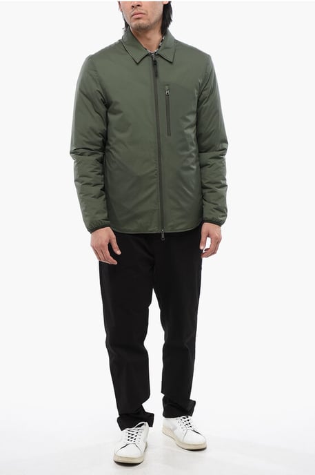 Coach REVERSIBLE Windjack in Groen - Image 4
