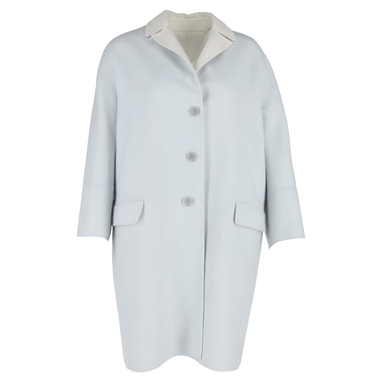 Loro Piana Knopjas in Lichtblauwe Wol - Image 1