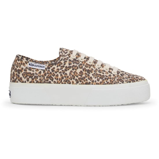 Superga 2740 Leopard Print Canvas Damesluipaard Sneakers - Image 5