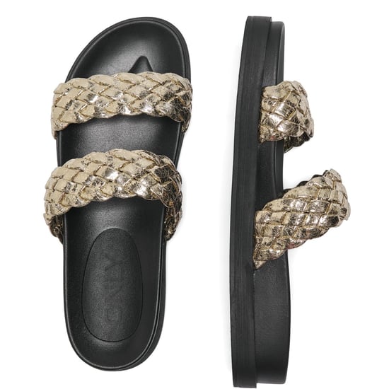 ONLY MINNIE 16 Dames Sandalen Van Polyurethaan In Goudkleur - Image 3