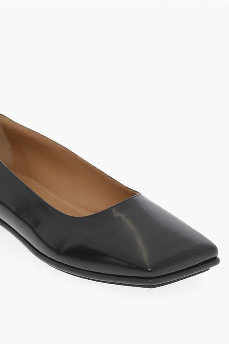MM22 Lakleer ballerina's met vierkante hak in zwart - Image 4