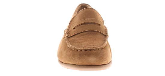 Hush Puppies Dames Instappers Shelby Suede Wedges Lederen Instap Tan - Image 3