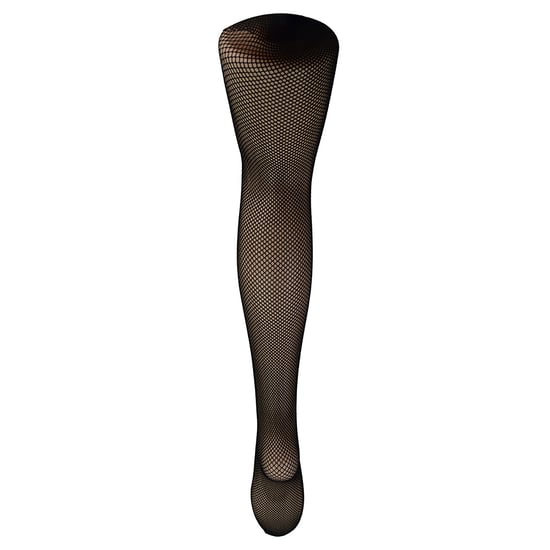 Dames Zwarte Zachte Visnet Kousen - Image 3